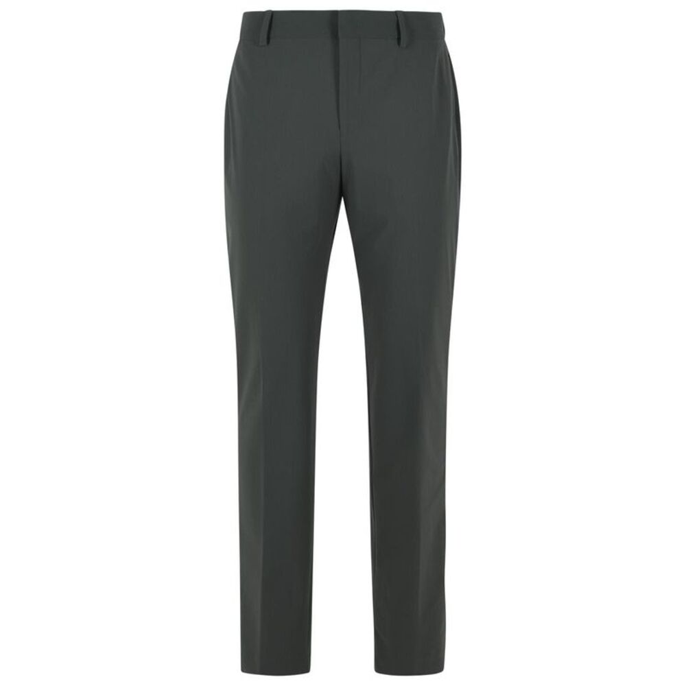 Pt01 'Epsilon' Green Cotton Blend Pants Men